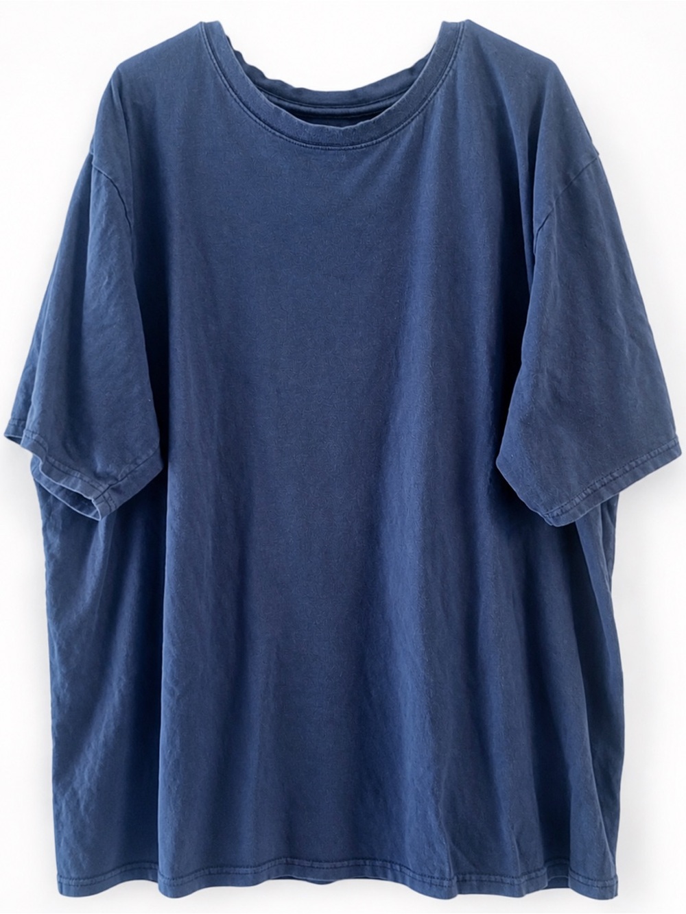 BCG Mens T-Shirt 4XL Blue Cotton Short Sleeve Tee Big & Tall